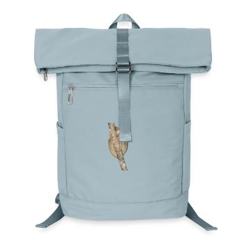 Nächtlicher Kletterer Primat - Laptop-Rucksack  - Eisblau - Vorne
