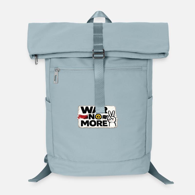 War No More – Sticker Peace & Humanity  Sac à dos ordinateur