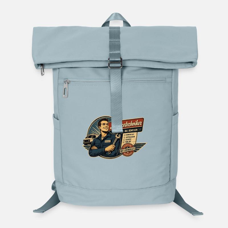 Servicetechniker Vintage Poster Laptop-Rucksack 