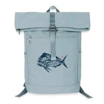 Mahi Mahi avec tampon kanji - Sac à dos ordinateur - bleu glacier - Devant
