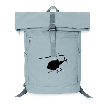 helicopter - Laptop Backpack - ice blue - Front