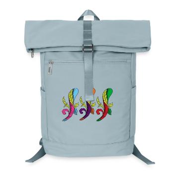 3 - Laptop-Rucksack  - Eisblau - Vorne