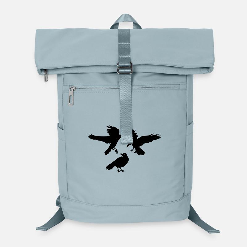 Drei Rabenkrähen Laptop-Rucksack 