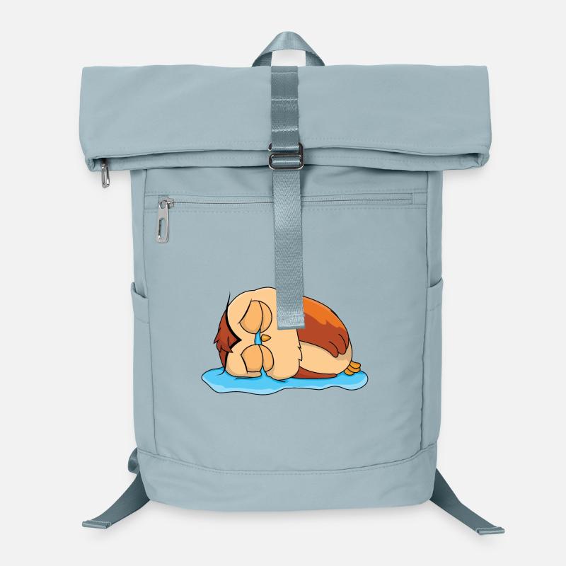 Trauriger Kauz Laptop-Rucksack 