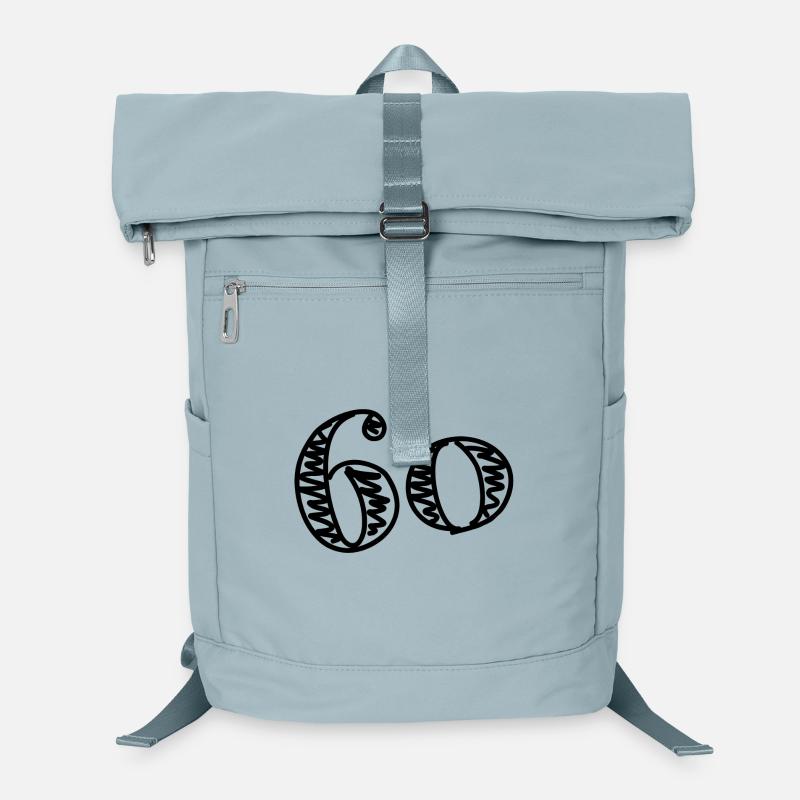 60. 60 JAHRE. 60-JÄHRIGES JUBILÄUM. 60. GEBURTSTAG. Laptop-Rucksack 