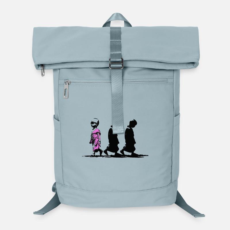 Neonpfad der Stille, sei anders Laptop-Rucksack 