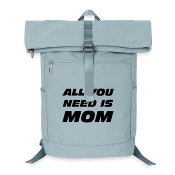 Alles, was du brauchst, ist Mama - Laptop-Rucksack  - Eisblau - Vorne