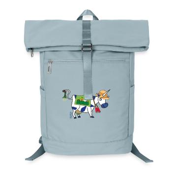 BAVARIAN UNICORN - Safari Travel Bavarian Food - Laptop Backpack - ice blue - Front