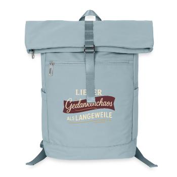 Mieux vaut le chaos des pensées que l’ennui - Sac à dos ordinateur - bleu glacier - Devant