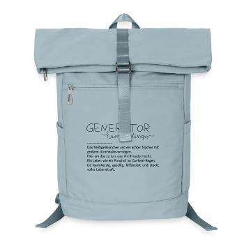 Tu es un générateur - Sac à dos ordinateur - bleu glacier - Devant