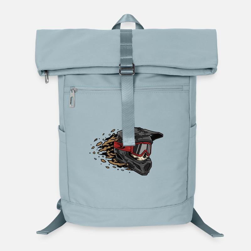 Skull Bicycle VTT VTT Conception de VTT Sac à dos ordinateur