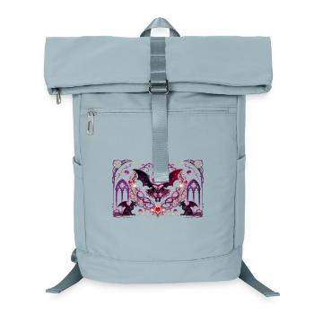 Gothic Vampire Cat Dark Fantasy Witchy Design - Laptop Backpack - ice blue - Front