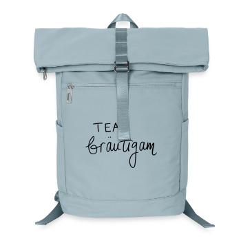 Team Bräutigam - Laptop-Rucksack  - Eisblau - Vorne