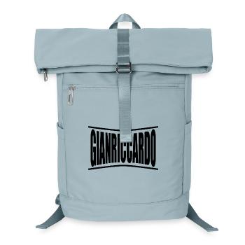 t-shirt Gianriccardo t-shirt gift idea - Laptop Backpack - ice blue - Front