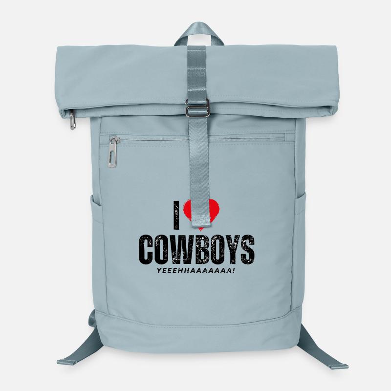 J’ADORE LES COW-BOYS ! Sac à dos ordinateur