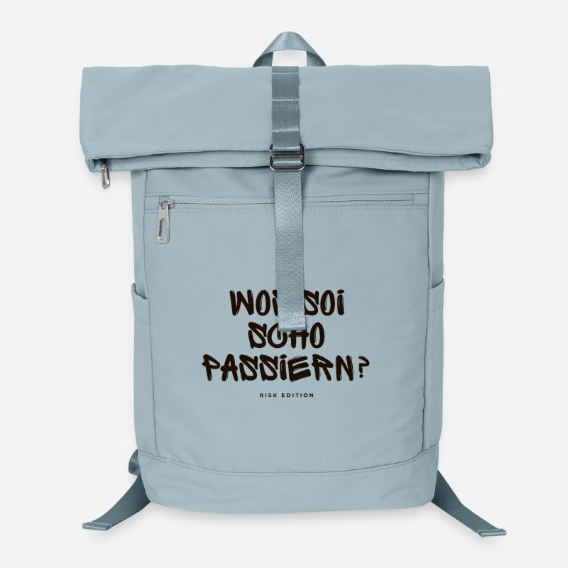 Was soi scho passiern? Laptop-Rucksack 