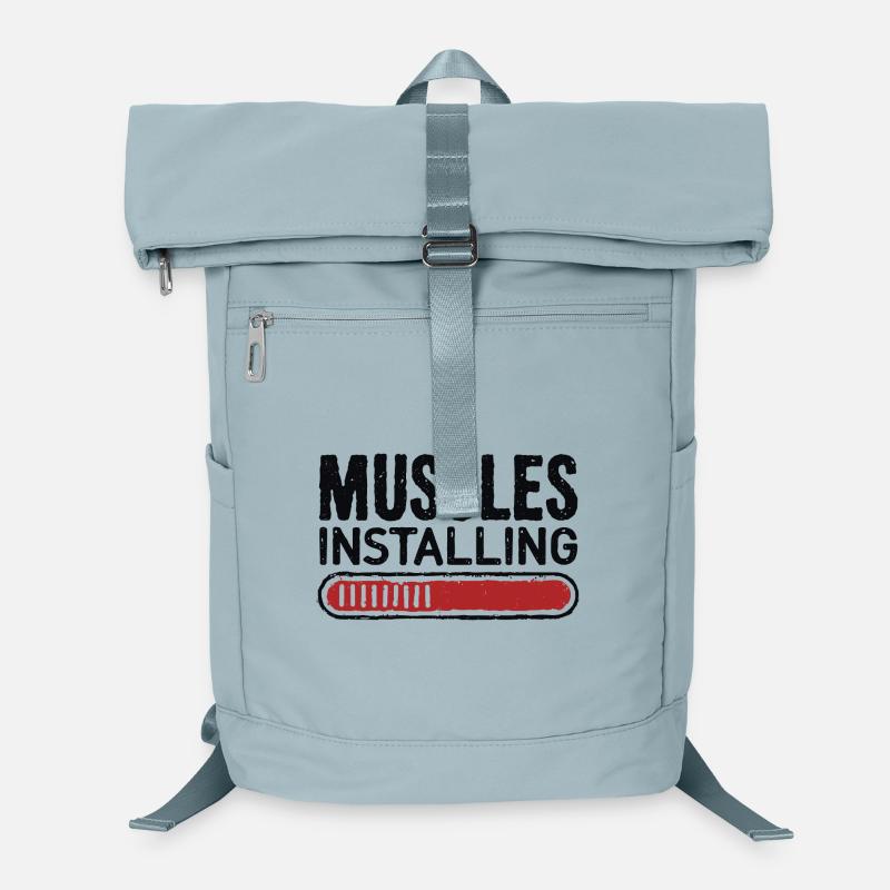 Muskeln installieren Laptop-Rucksack 