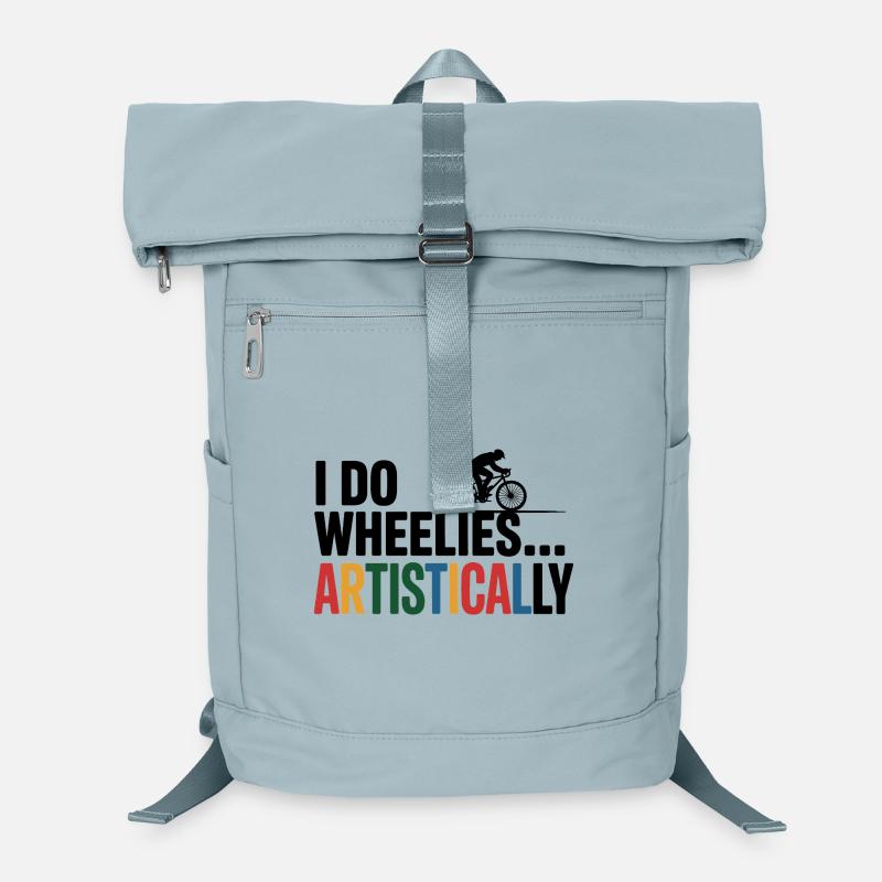 Grâce artistique du cyclisme Sac à dos ordinateur