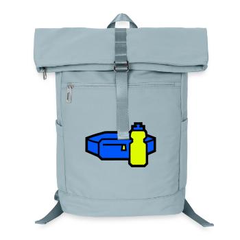 Courroir de ceinture d’hydratation pratique - Sac à dos ordinateur - bleu glacier - Devant