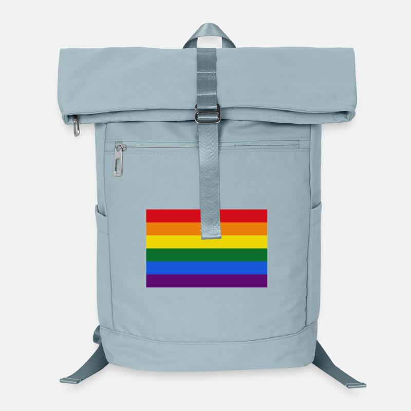 Drapeau arc-en-ciel gay Sac à dos ordinateur