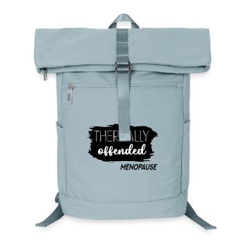 hot flashes menopause - Laptop Backpack - ice blue - Front