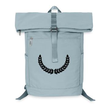 Laurel wreath decoration - Laptop Backpack - ice blue - Front