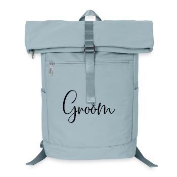 Bräutigam Cool Matching Paar Hochzeitsfeier Hochzeit - Laptop-Rucksack  - Eisblau - Vorne