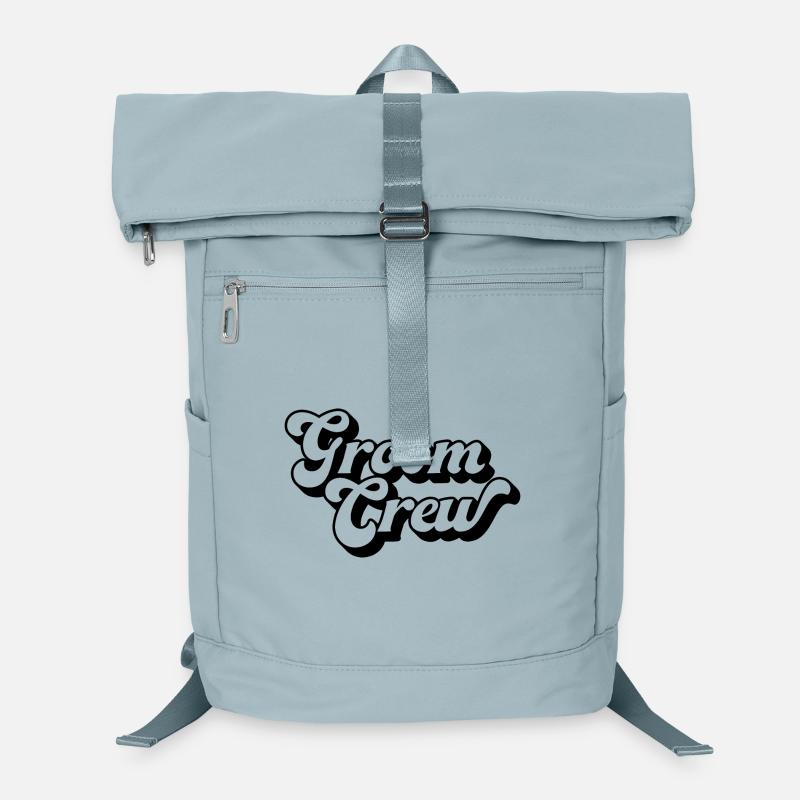 Groom Crew Squad Junggesellenabschied Männer Matching-Gruppe Laptop-Rucksack 