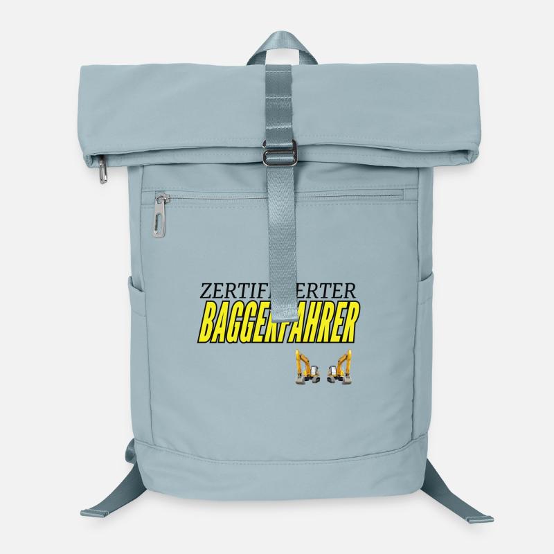 Zertifizierter Baggerfahrer Laptop-Rucksack 