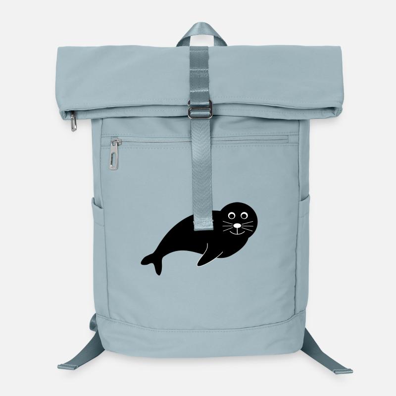 Sceaux, phoques, phoques, phoques animaux Sac à dos ordinateur