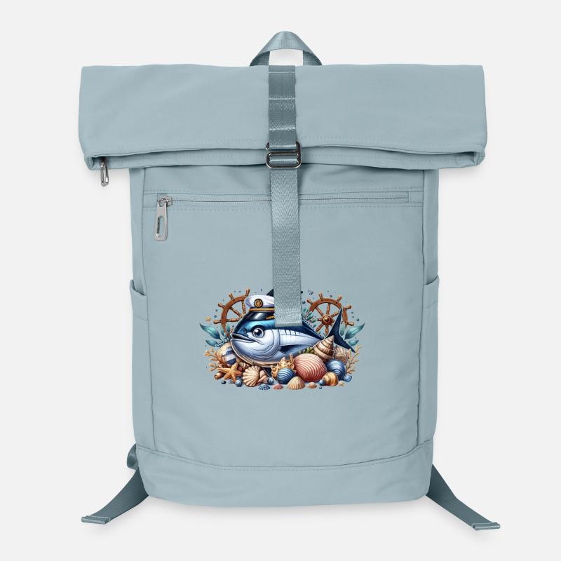 Kapitän Thunfisch Laptop-Rucksack 