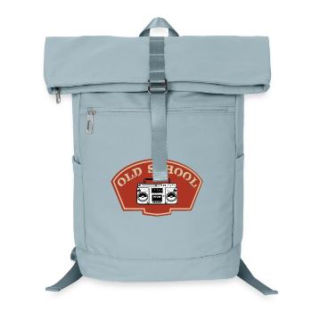 Old school - Laptop Backpack - ice blue - Front