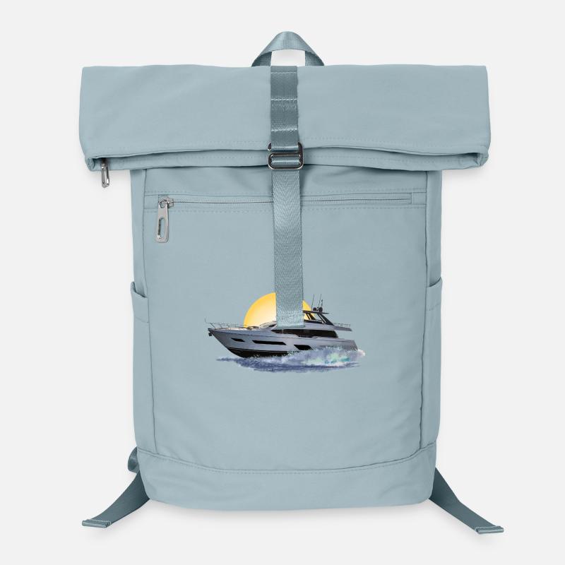 Motorboat Laptop Backpack