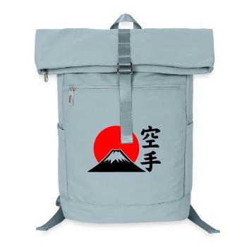 Fuji-San - Laptop Backpack - ice blue - Front