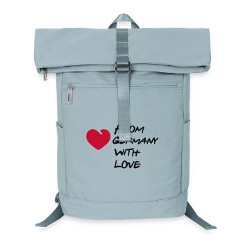 From Germany with Love - Laptop Backpack - ice blue - Front