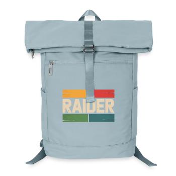 Raider Gamer Rétro Vintage Colors RPG Gaming - Sac à dos ordinateur - bleu glacier - Devant