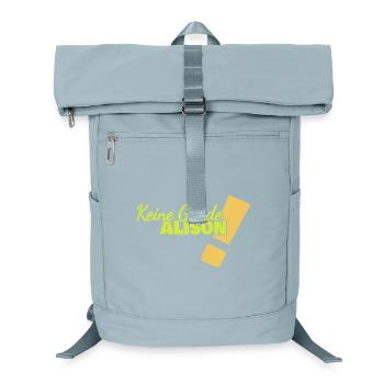 Funny Alison - Laptop Backpack - ice blue - Front