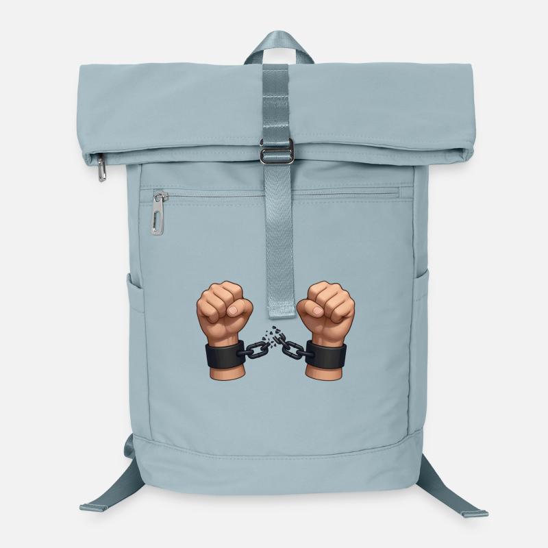 SEI FREI – Freiheit und Rechte Laptop-Rucksack 