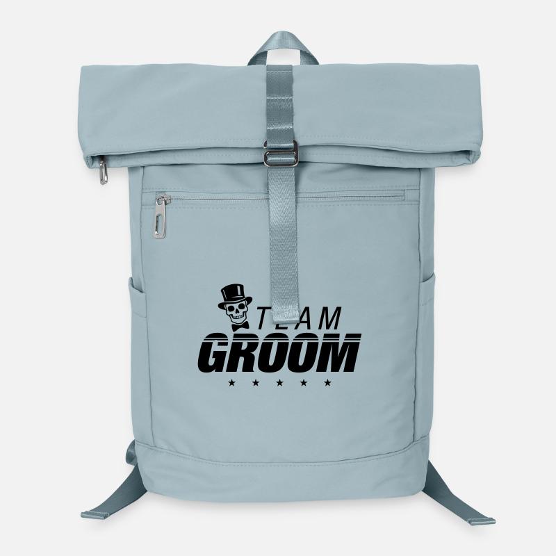 Team Groom Bachelor Party Skeleton Laptop Backpack