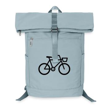 Profil de l’icône vélo Fahrrad - Sac à dos ordinateur - bleu glacier - Devant