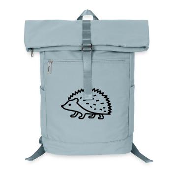 hedgehog - Laptop Backpack - ice blue - Front