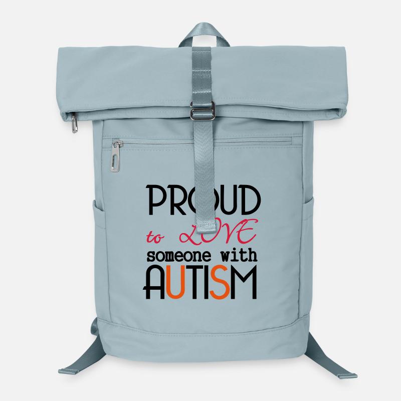 Love someone with Autism Laptop Backpack