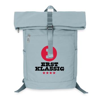 schoolchild sports einschulung - Laptop Backpack - ice blue - Front