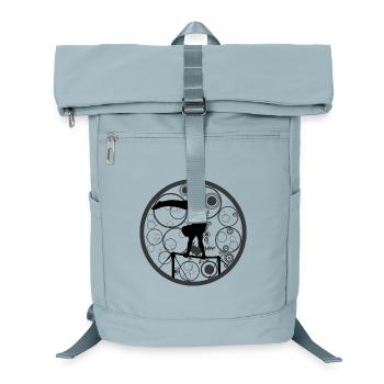 Turner | Gymnastics on high bar parallel bars - Laptop Backpack - ice blue - Front