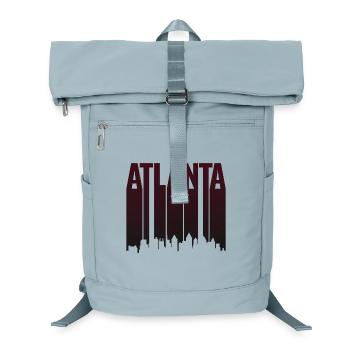 Atlanta Skyline Vertikal Silhouette - Laptop-Rucksack  - Eisblau - Vorne