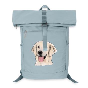 Golden Retrievers - Laptop Backpack - ice blue - Front