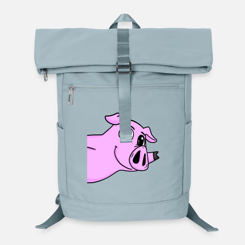 Salutation des cochons Sac à dos ordinateur