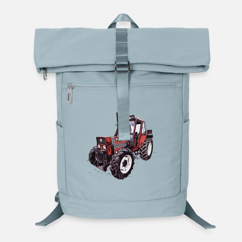 Roter Traktor DT 65 90 Laptop-Rucksack 