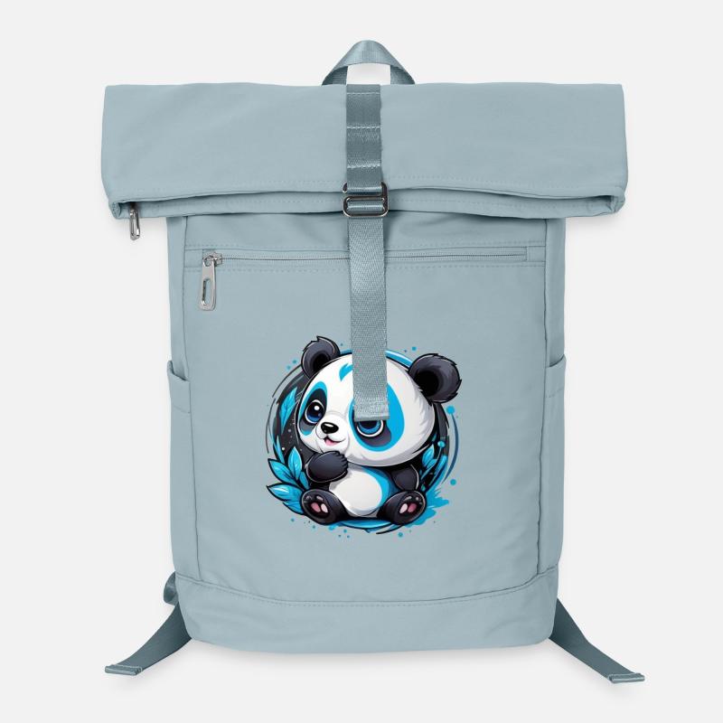 Panda Bär klein und süß Laptop-Rucksack 