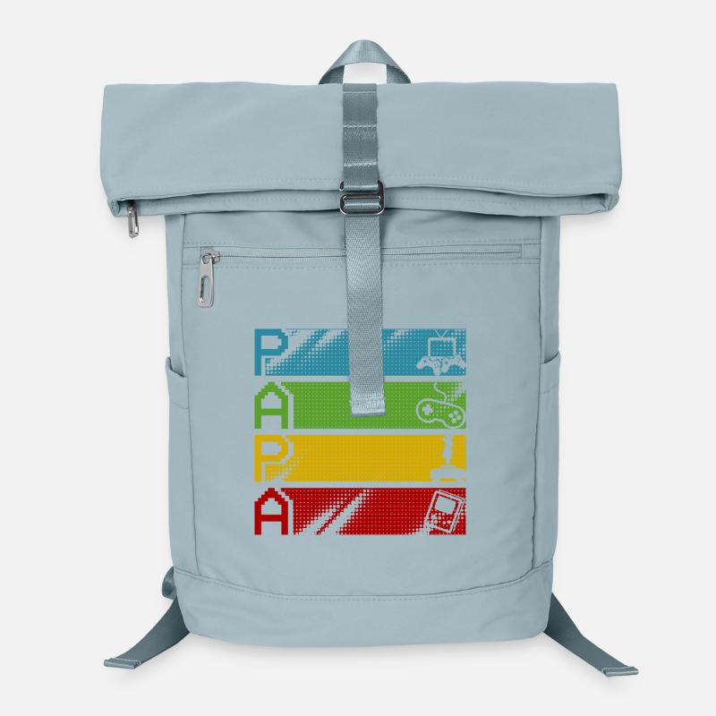 Rétro Gamers Pixel Multicolore Sac à dos ordinateur